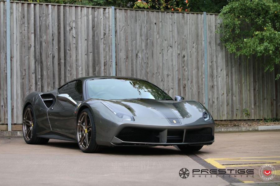  Ferrari 488 GTB on Vossen Wheels (HC-1) 2017 года  (фото 14 из 17)